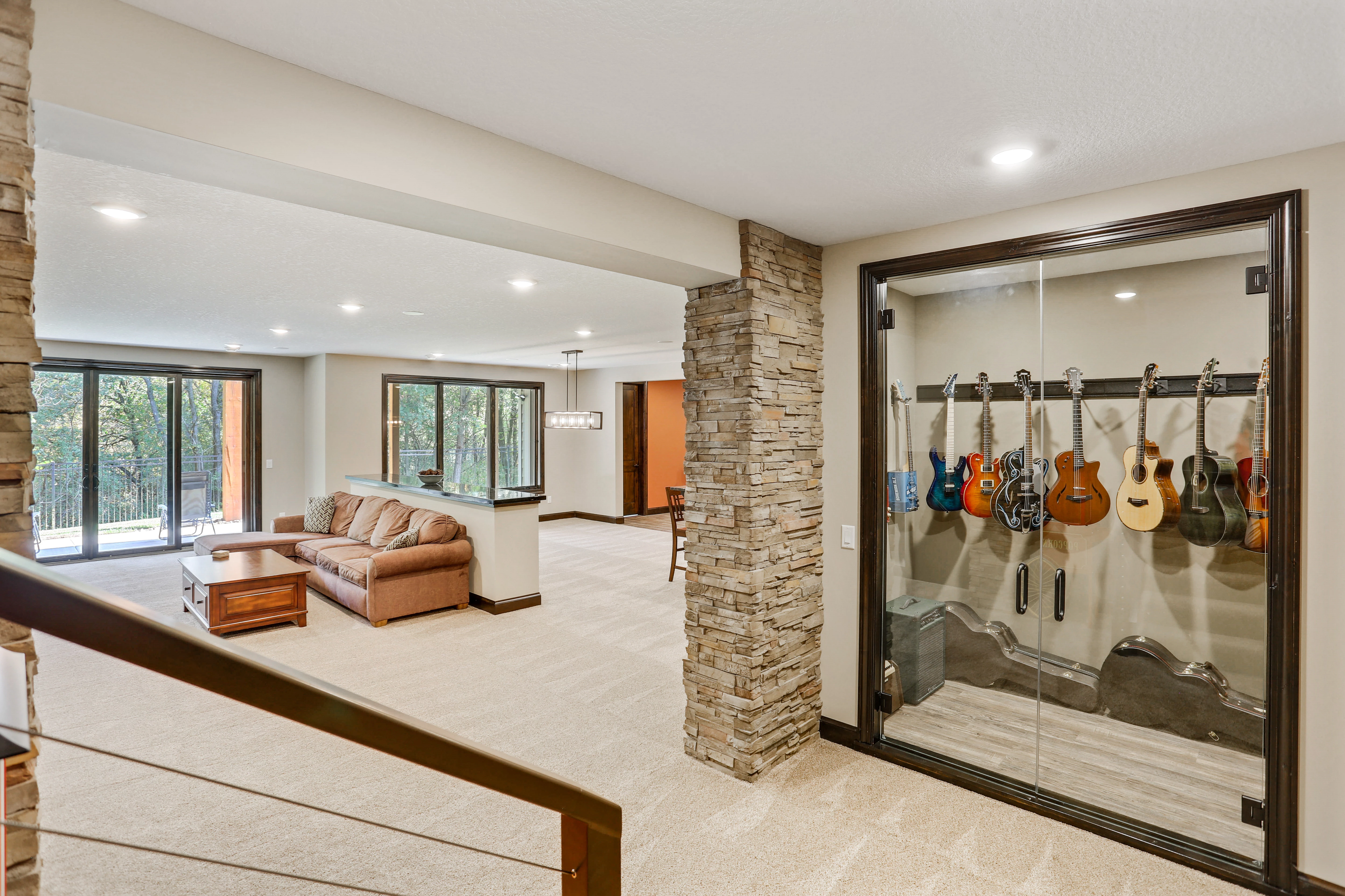 Lower Level Guitar Showroom