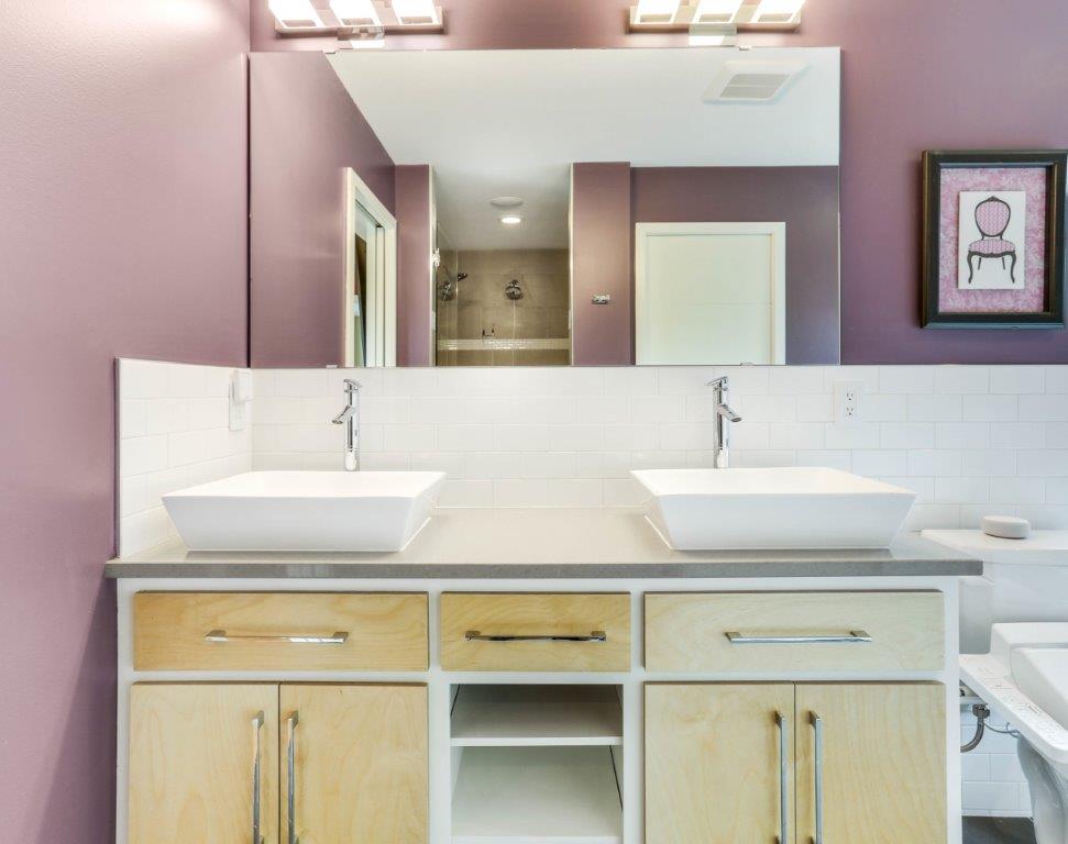 Minneapolis Modern Home Owner’s Suite Bath Vanity