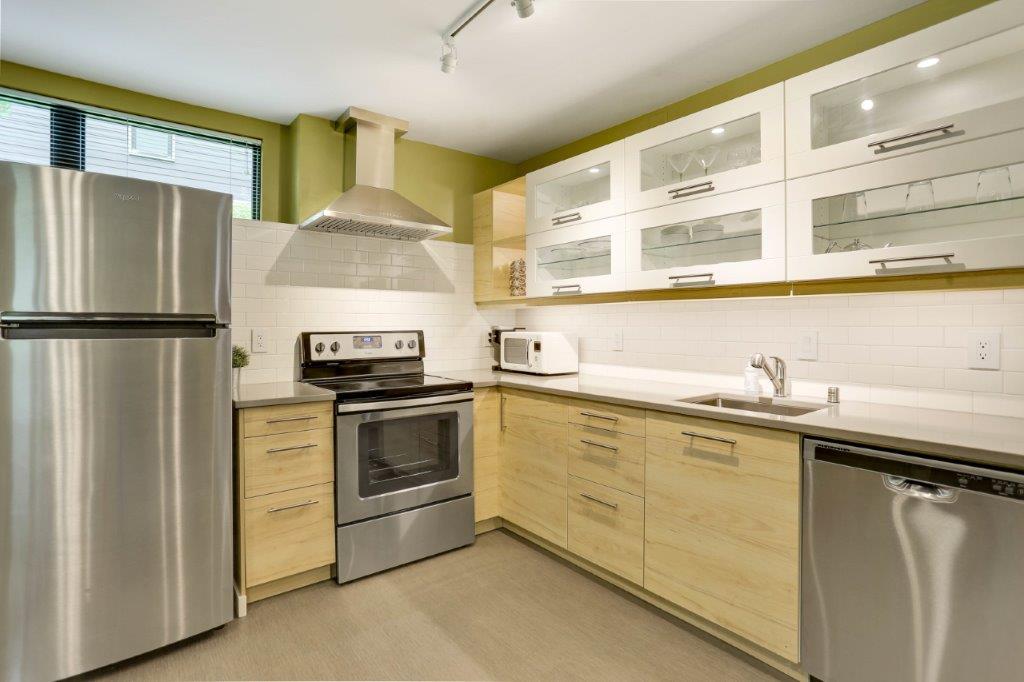 Minneapolis Modern Home Lower Level Kitchen
