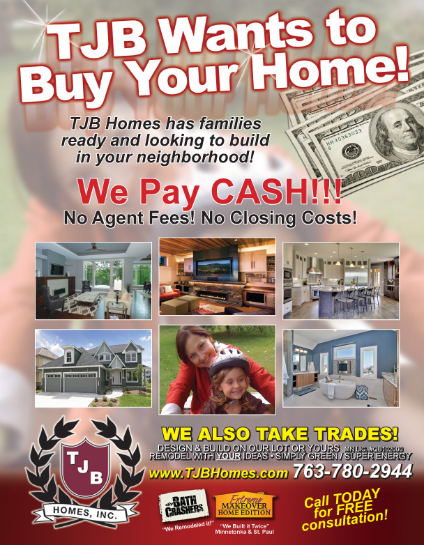 TJB Homes Will Buy Your Home/Lot/Rental for Cash