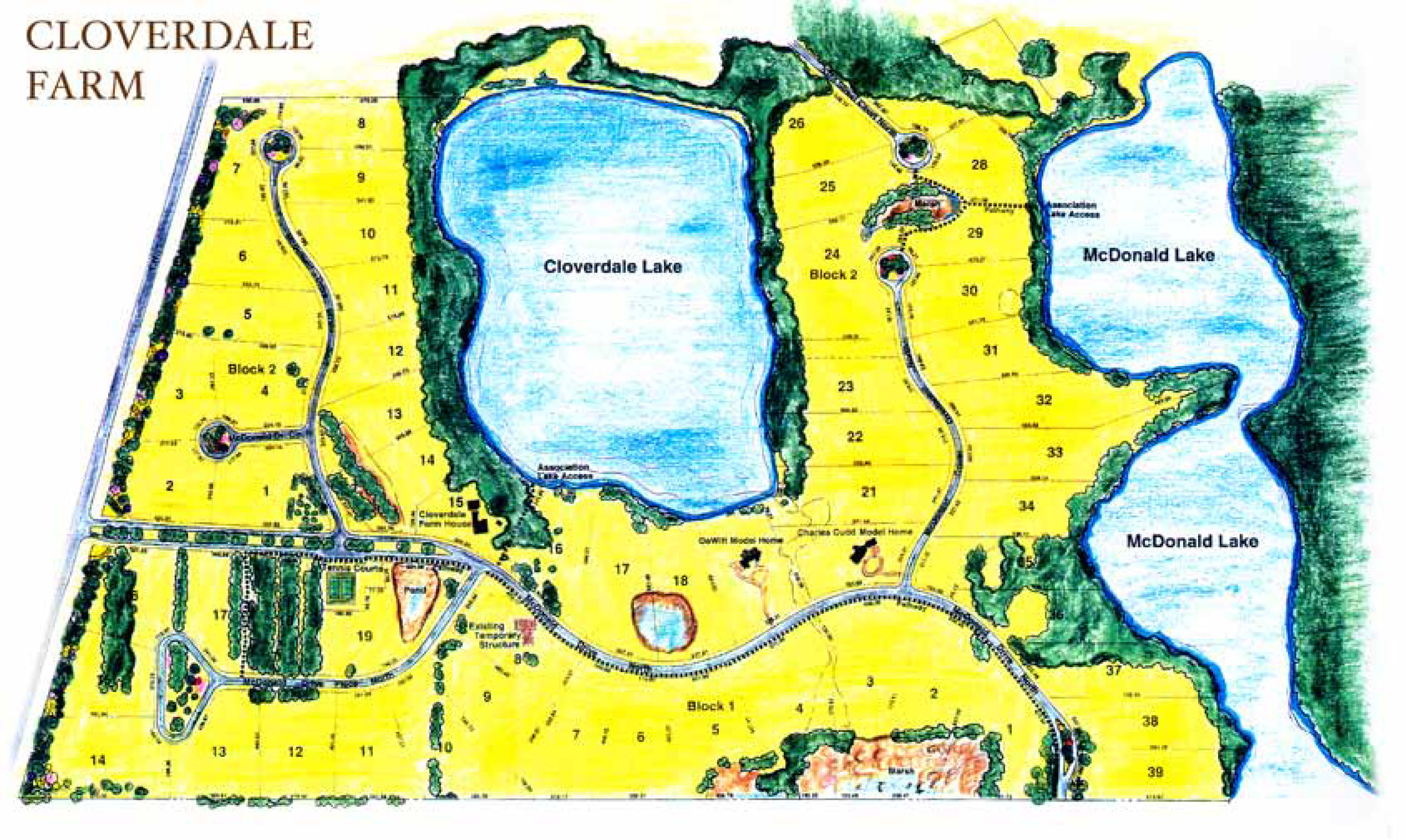 Cloverdale Farm Site Plan