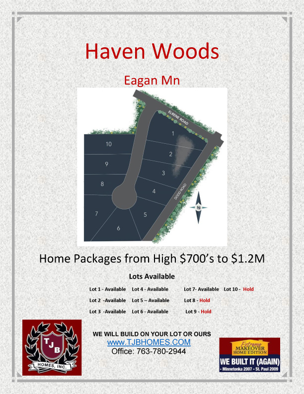 Haven Woods - Lots in Eagan