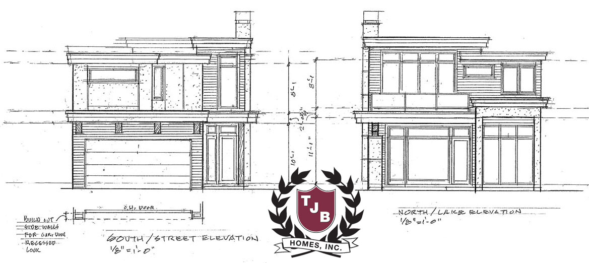 Coon Lake II House Plan Color Front Rendering