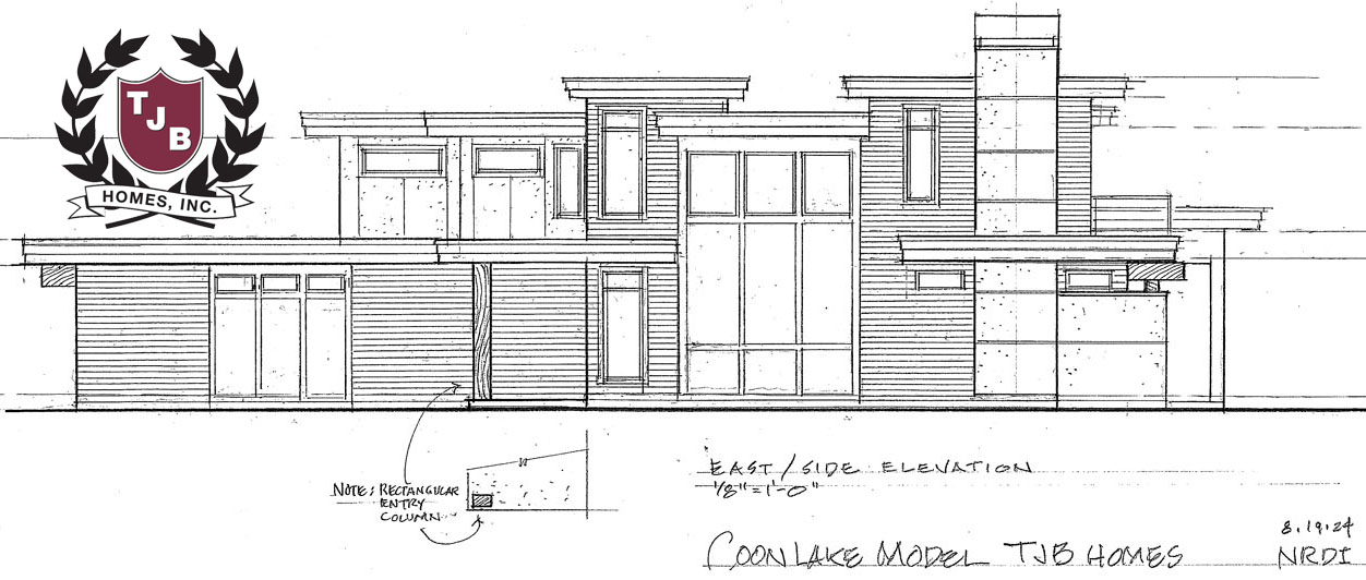 Coon Lake II Side Elevation