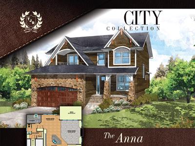The Anna Narrow Lot Home Plan