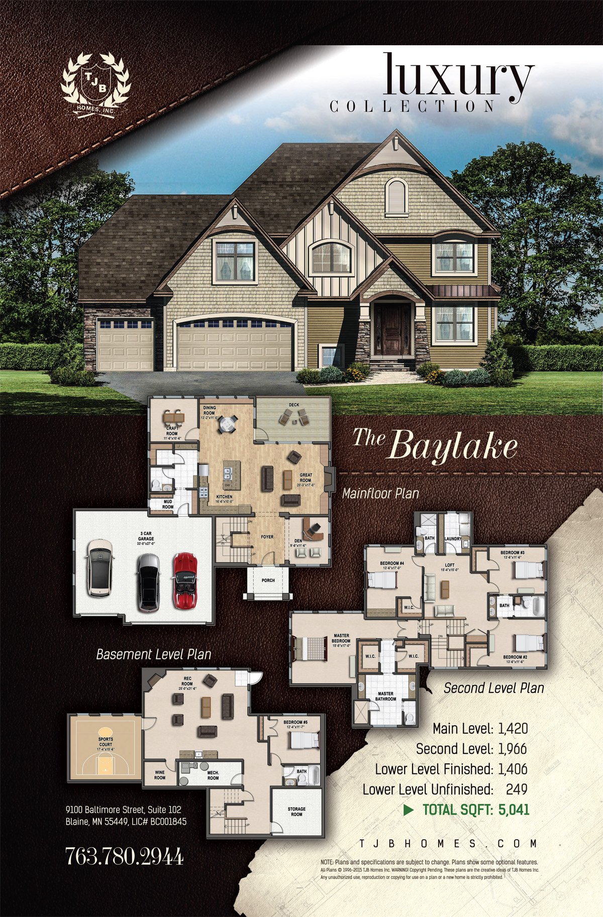 The Baylake Home Plan