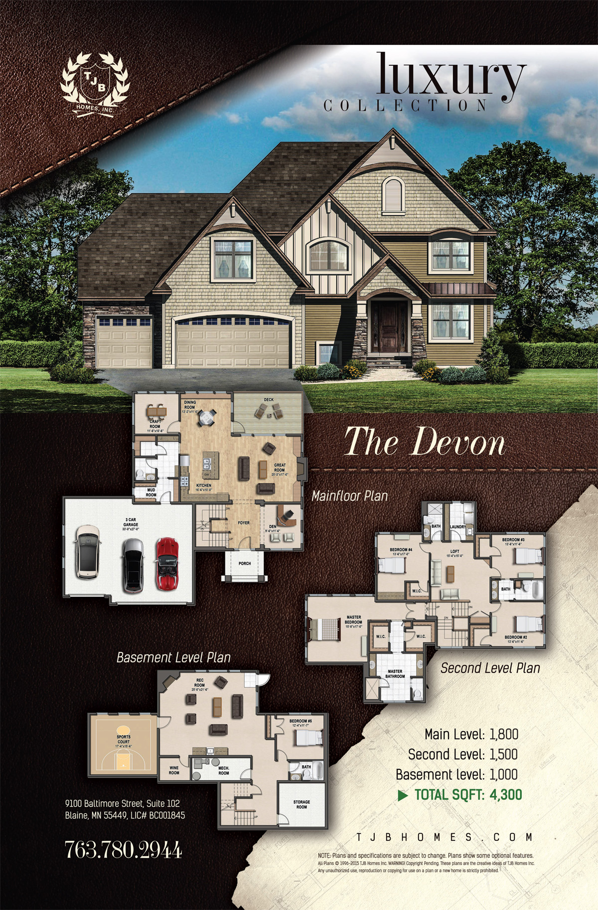 The Devon Home Plan