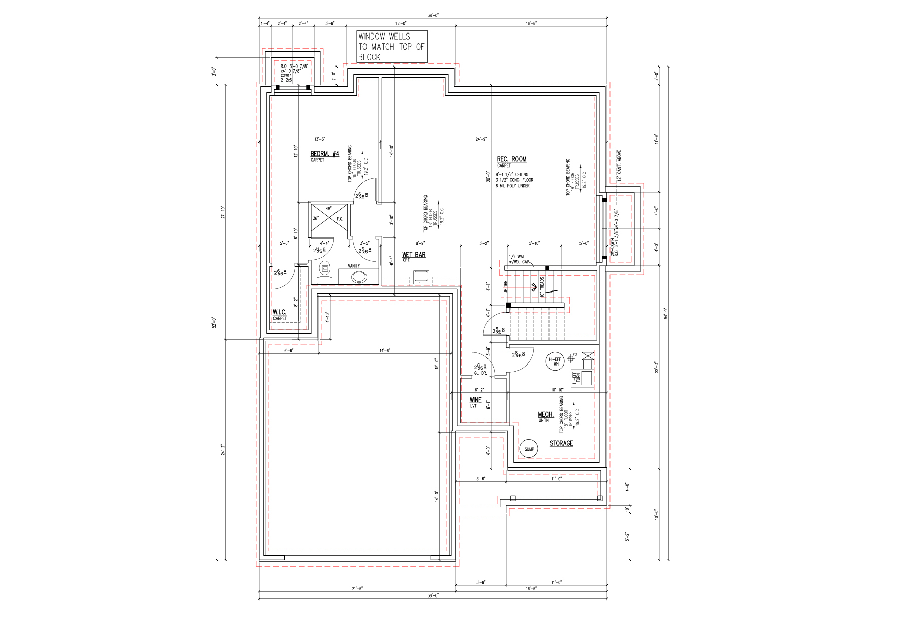 Home Plan Basement Floor Plan