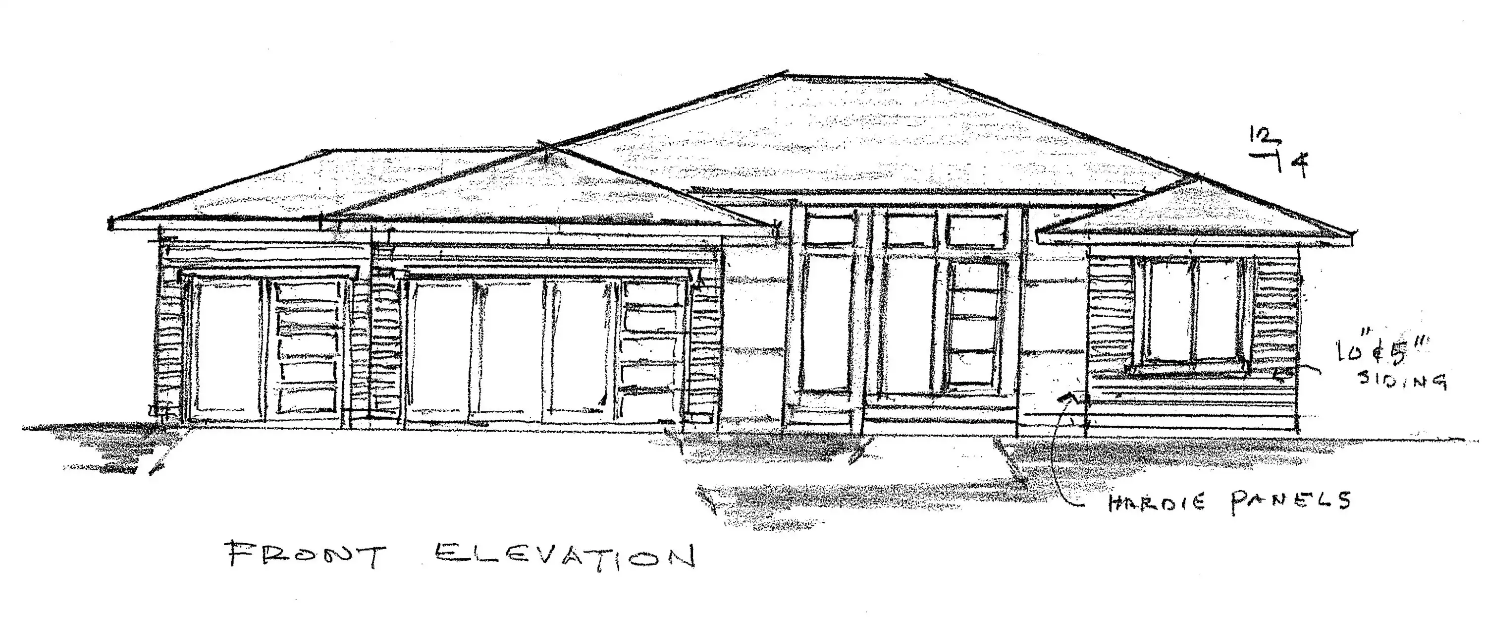 RGC II Home Plan Front Elevation
