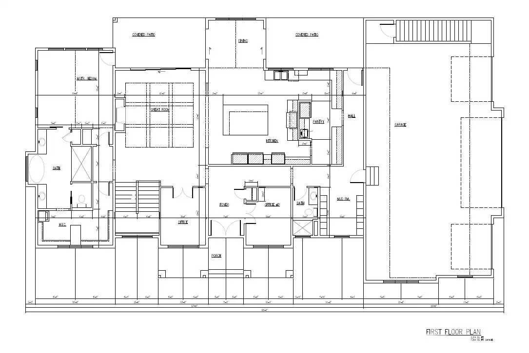 TJB #652 Home Plan Main Floor Plan