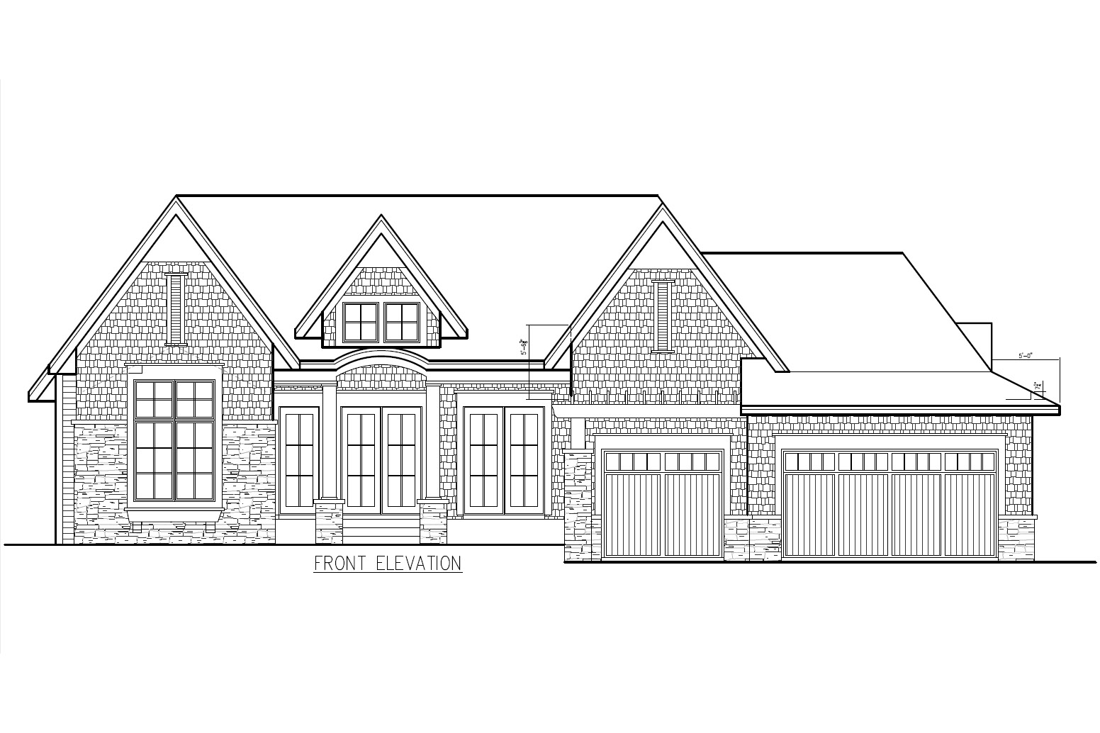 Catherine Home Plan Front