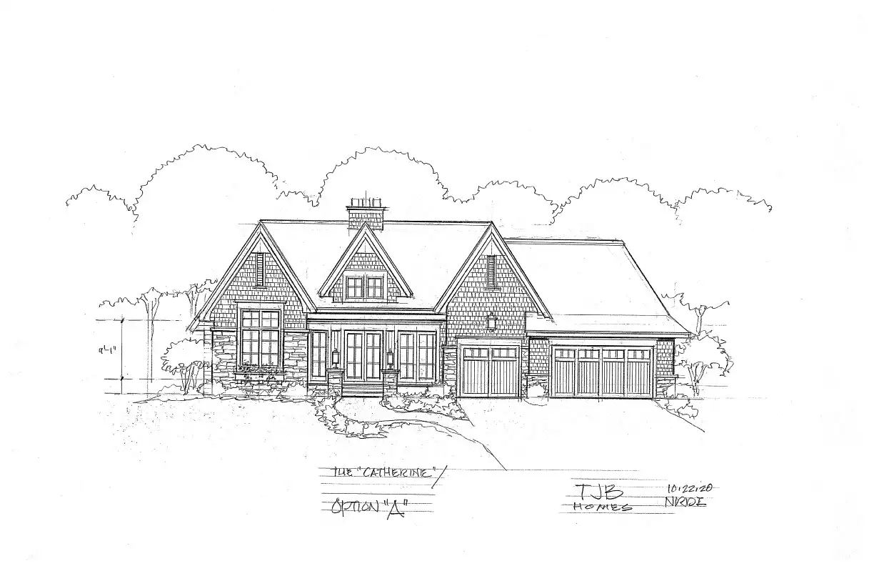 Catherine Home Plan Front Option A