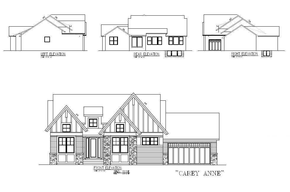 Home Plan Elevations