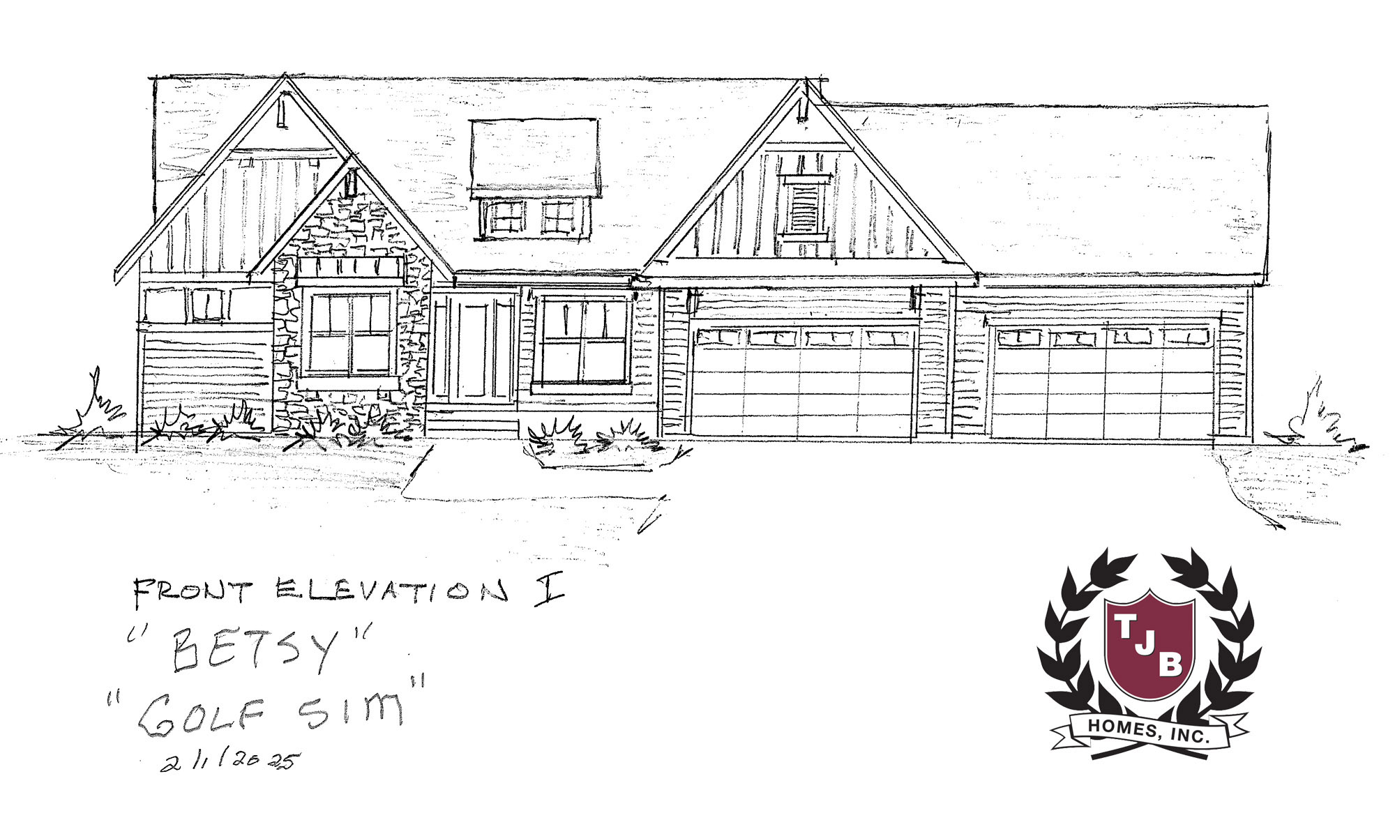 TJB Betsy Home Plan front exterior