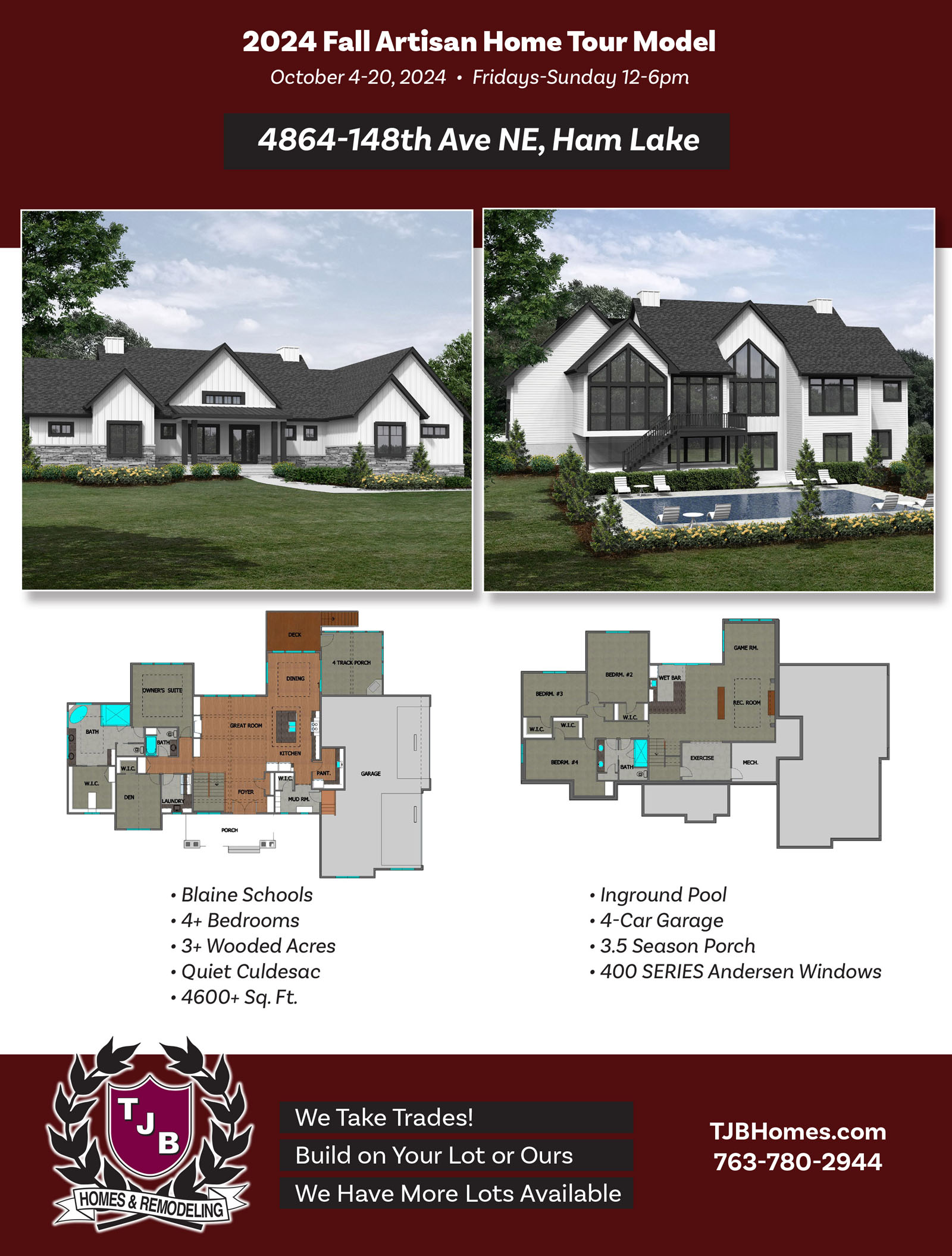 Artisan Home Tour Fall 2024 Flyer