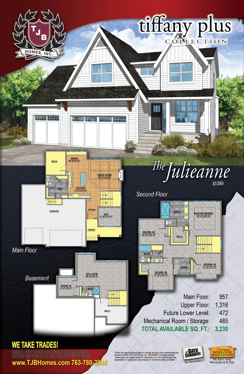 “Julieanne” Home Plan Brochure