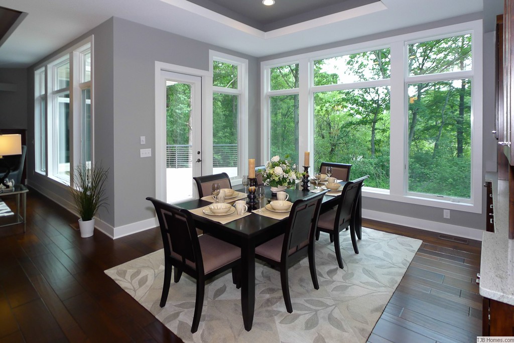 Dining Room with Extra Tall Windows
