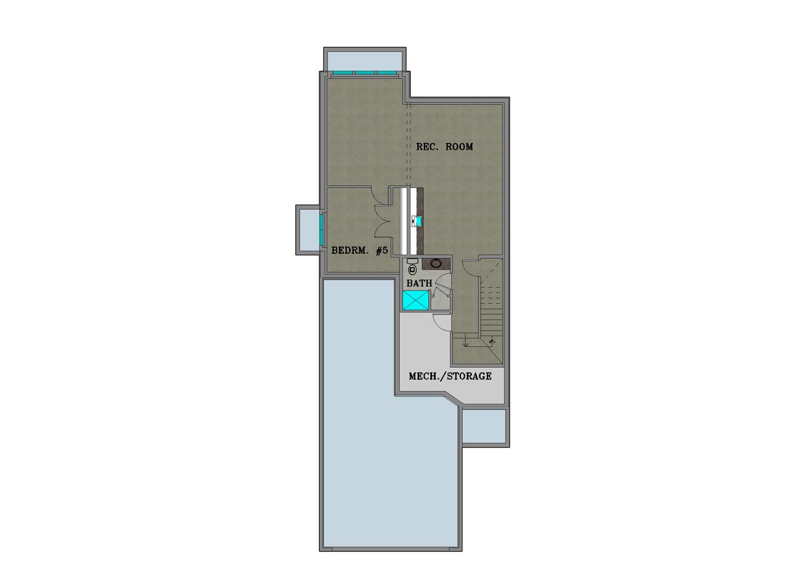 Bass Pro House Basement Floor Plan